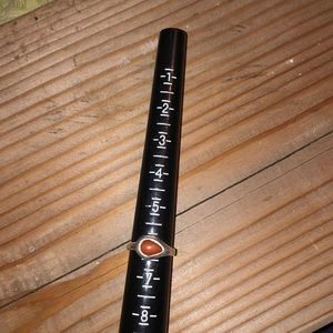 🔥Vintage brown stone pinky ring🔥